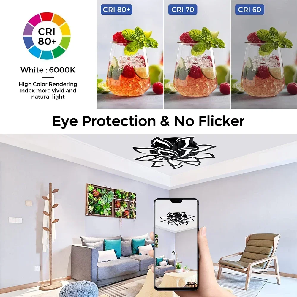 Tasarımcı LED Petal avize otur - Interior Design Ideas incelemesi ve fiyatı