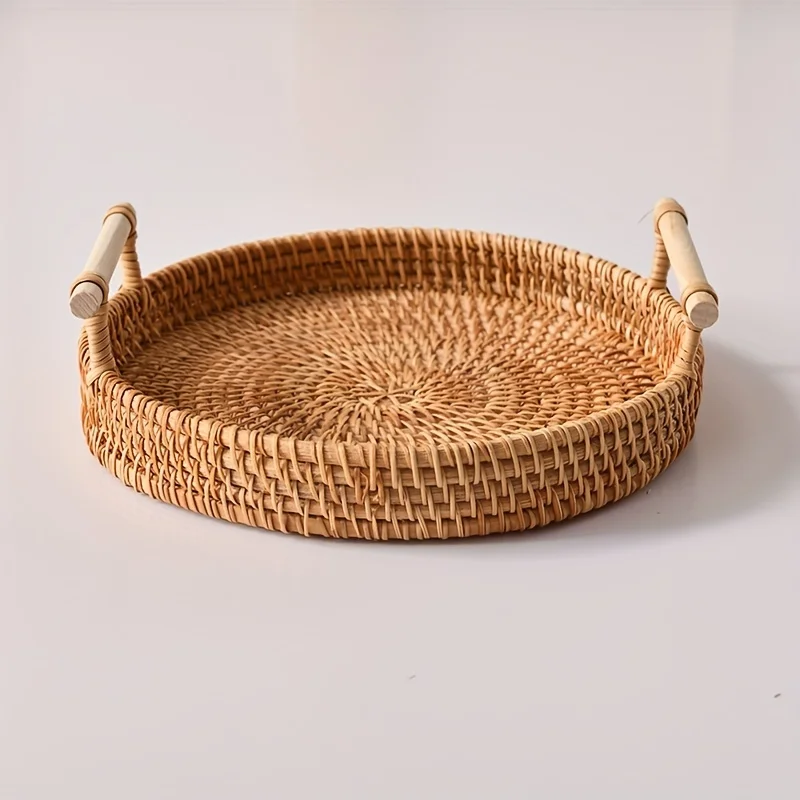 1 adet El Yapımı Örgü Rattan S - Rattan Tray Handle incelemesi ve fiyatı