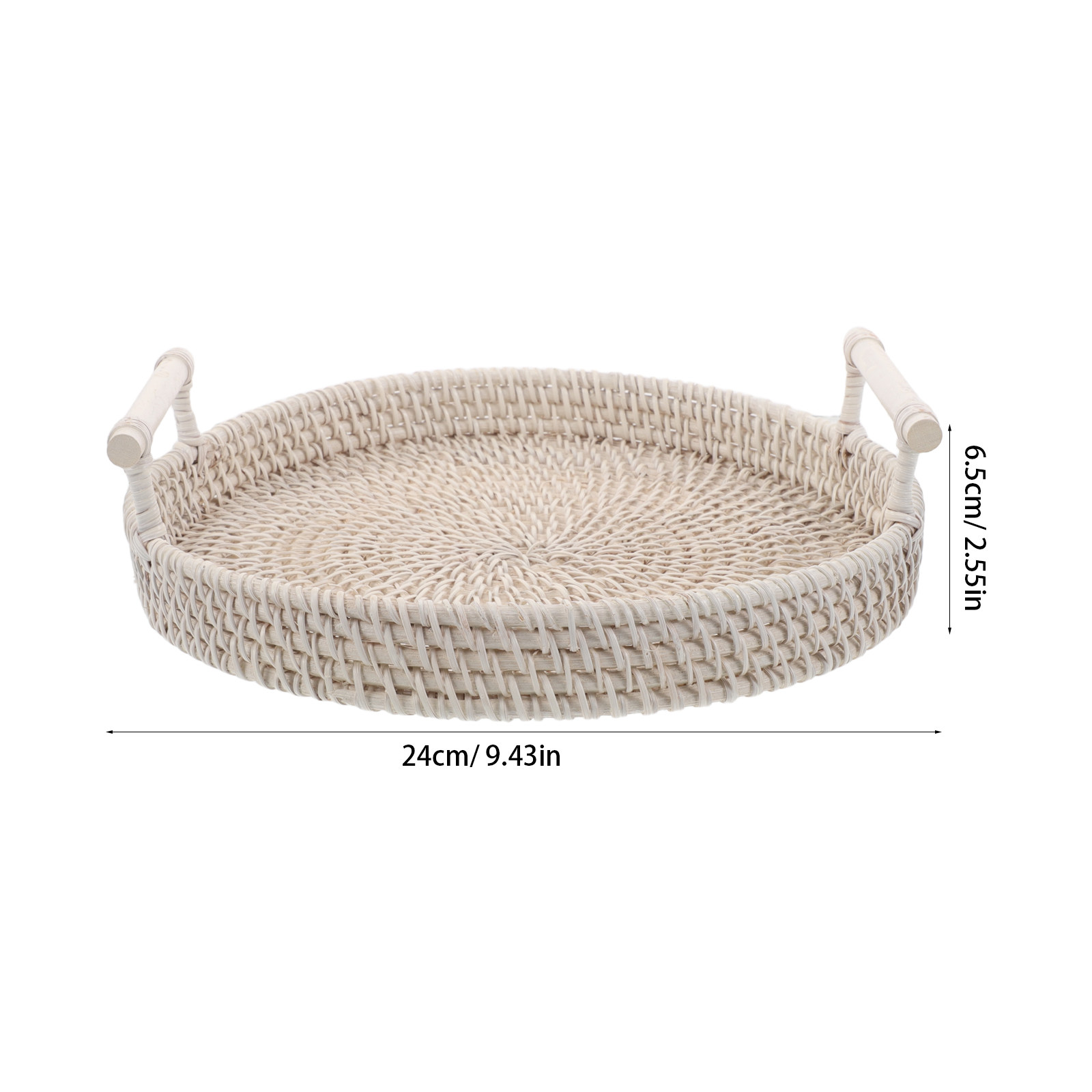 El Dokuması, Doğal Malzemeden  - Rattan Tray Handle incelemesi ve fiyatı