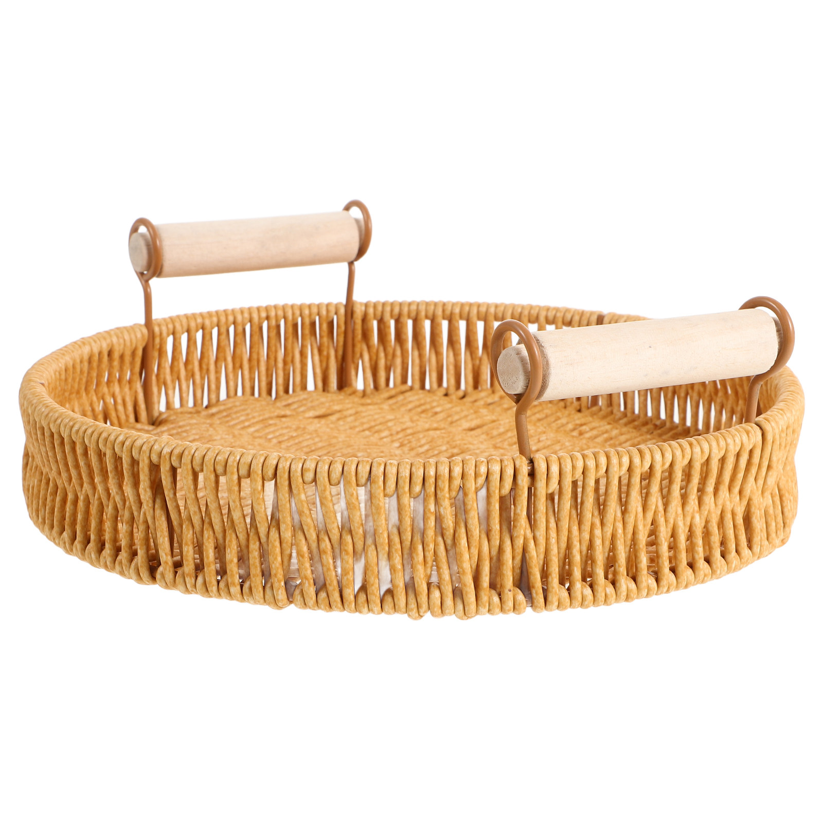 Yuvarlak Rattan Yemek Tabağı,  - Rattan Tray Handle incelemesi ve fiyatı