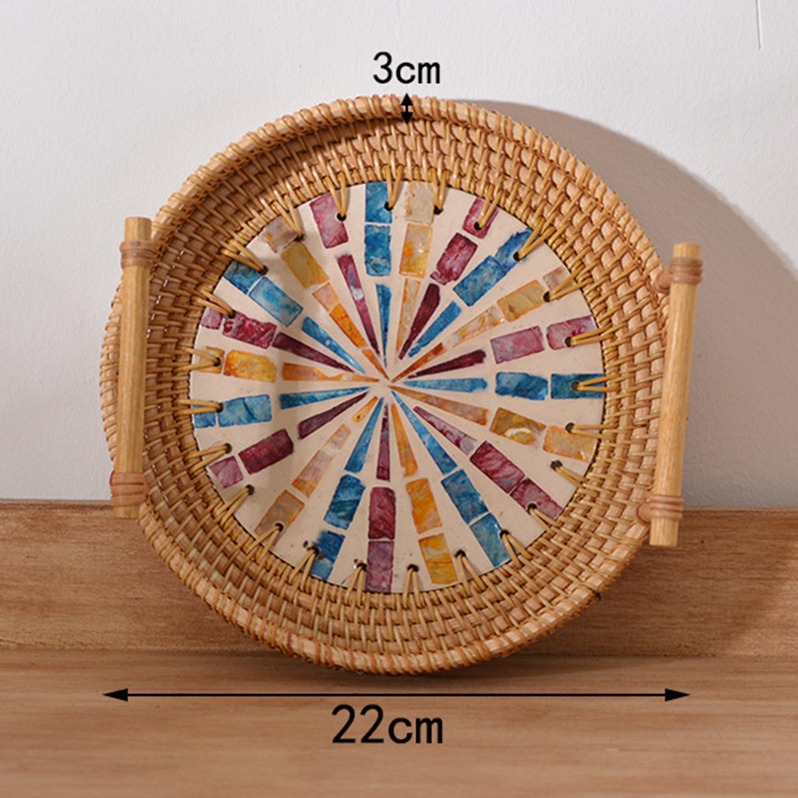 Rattan Saklama Tepsisi Yuvarla - Rattan Tray Handle incelemesi ve fiyatı