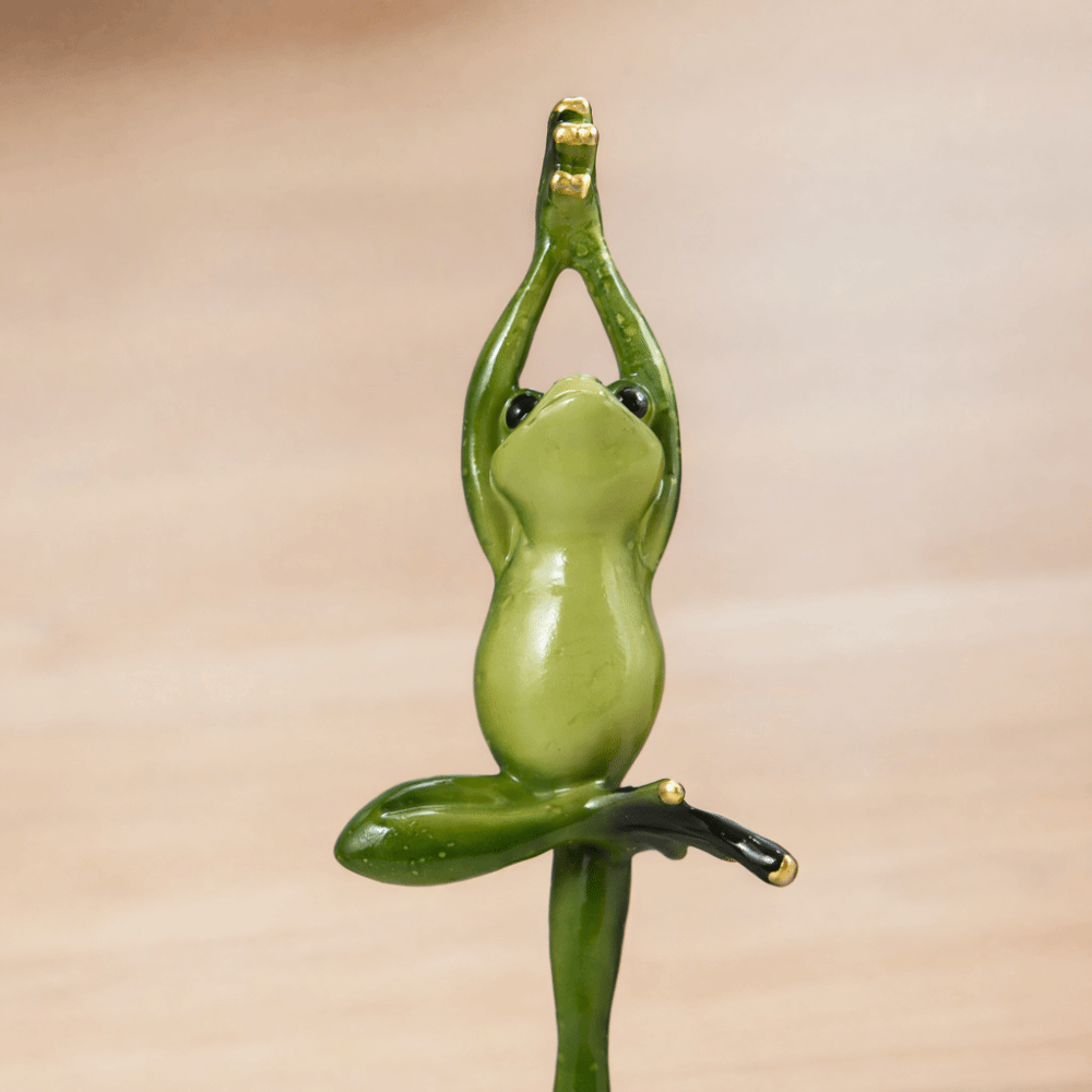 Reçine Yoga Pozlu Amfibi Figür - Interior Design Product incelemesi ve fiyatı